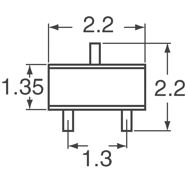 PDTA124TU,115 Nexperia USA Inc.  Transistors - Bipolar (BJT) - Single Pre-Biased